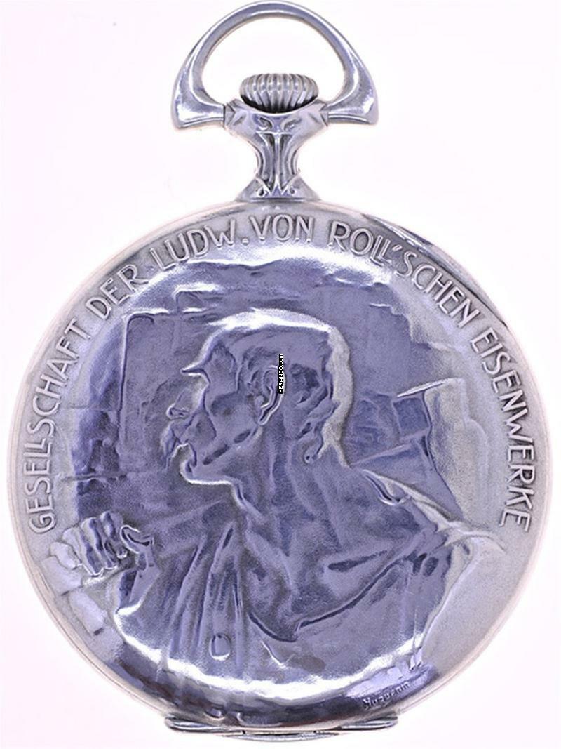 Thumbnail von Chronometer School Watch Gents open face Pocket Watch Chronomètre </h1>