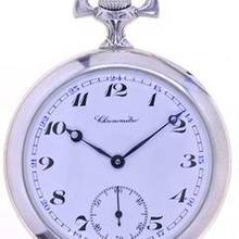 Thumbnail von Chronometer School Watch Gents open face Pocket Watch Chronomètre </h1>