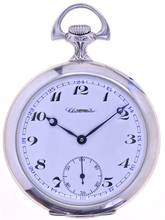 Thumbnail von Chronometer School Watch Gents open face Pocket Watch Chronomètre </h1>