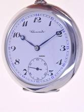 Thumbnail von Chronometer School Watch Gents open face Pocket Watch Chronomètre </h1>