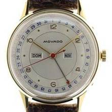 Thumbnail von Movado Gents Calendar Wristwatch Triple Calendar </h1>