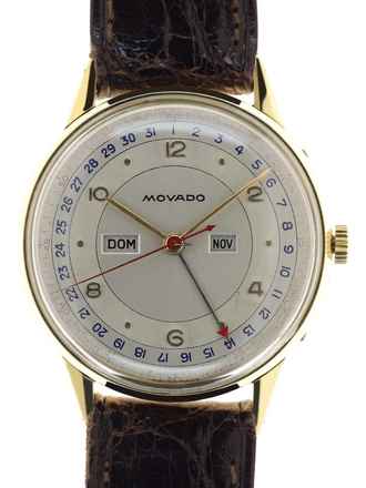 Movado Gents Calendar Wristwatch Triple Calendar </h1> 