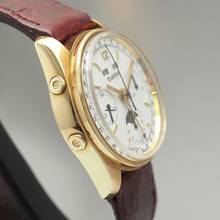 Thumbnail von Tourneau Triple Calendar Moon Gold 18k/750 Valjoux 730/88 </h1>