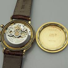 Thumbnail von Tourneau Vollkalender Mondphase Calendar Gold 18k/750 El Primero 3019 serviced </h1>