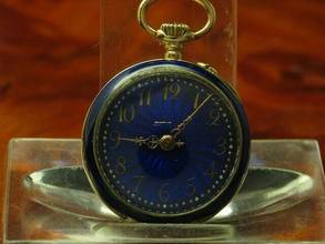  Maurice Ditisheim 14kt 585 Gold Open Face Taschenuhr Inkl. 14kt. Gold Brosche </h1> 