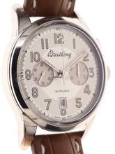 Thumbnail von Breitling Transocean Chronograph 1915 Gents manual wind Wristwatch Chronograph Transocean 1915 limited Edition 33 Rubis certified Chronometre Ref. AB1411 </h1>