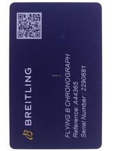 Thumbnail von Breitling Gents Automatic Special Edition Wristwatch Chronograph Bentley Flying B Supersports Chronograph Certified Chronometer Ref. A44365 </h1>