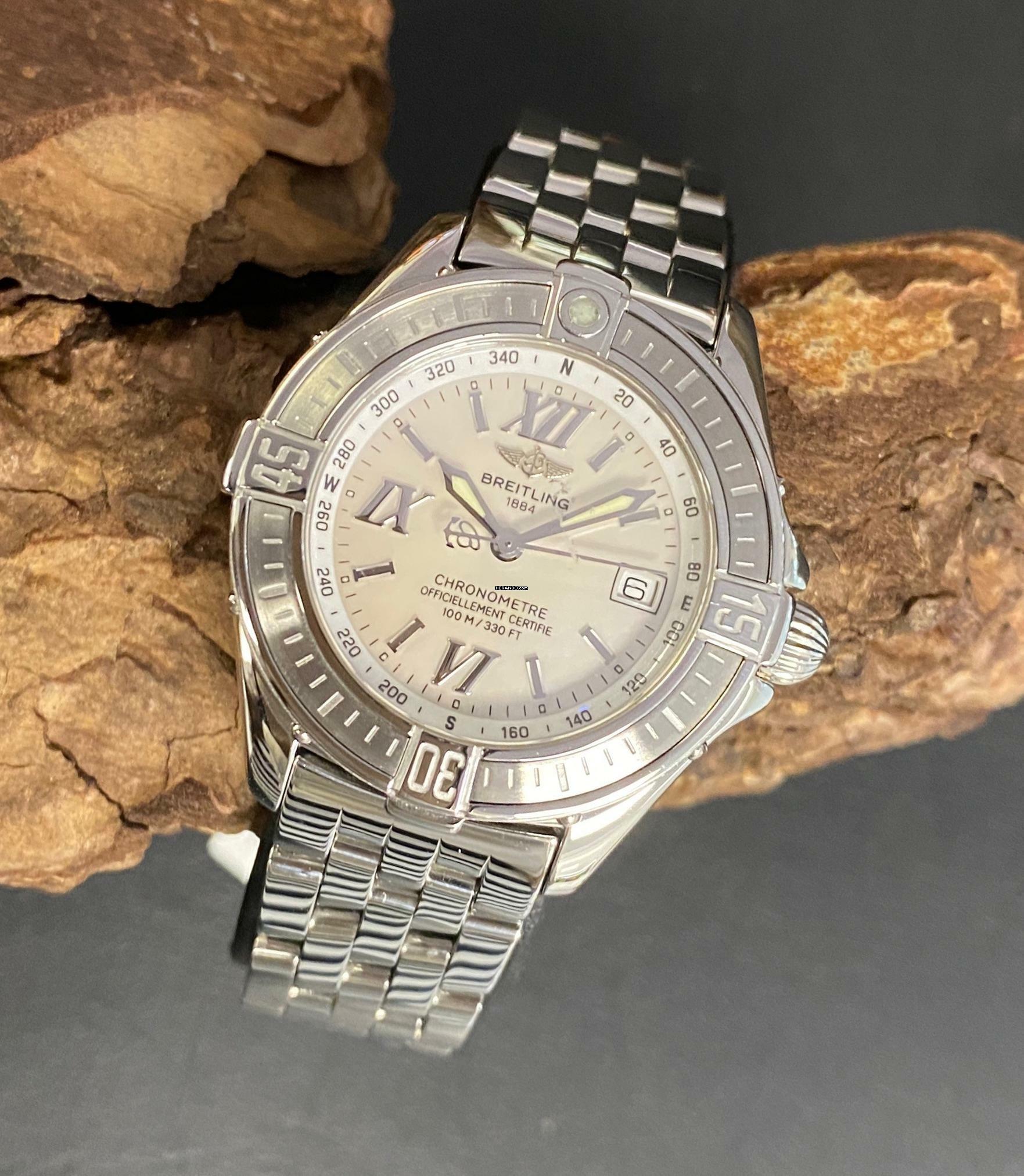  Breitling Cockpit B Class Edelstahl Ref. A67365 </h1> 