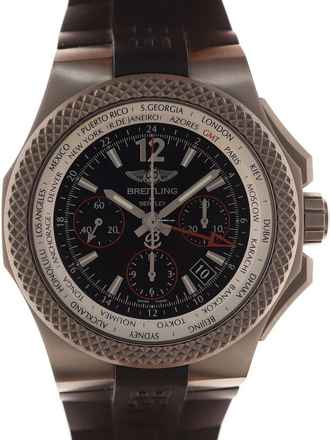  Breitling Bentley GMT Gents Automatic Special Edition Wristwatch Chronograph Bentley GMT Light Body Certified Chronometer Ref. EB 0433 5 </h1> 