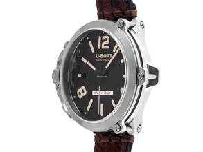 Thumbnail von U-Boat Capsule Stahl Automatik Armband Leder Limitiert 45mm Ref.8809 Box&Pap. Full Set Neu