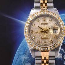 Thumbnail von Rolex Lady-Datejust 69173 Jubilee Diamonds Dial & After Diamonds Bezel - Full Set 26mm