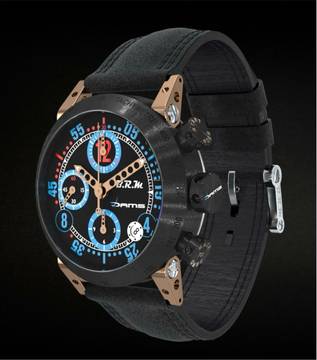  B.R.M GP-40 DAMS LUCAS OIL Racing Chronograph Stahl/Bronze 