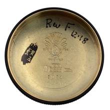 Thumbnail von Rolex Oyster Perpetual 3131 BubbleBack Ivory radium dial yellow gold 14KT 1948's </h1>