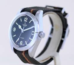 Thumbnail von Tudor Prince Date Oyster Prince Ranger black Top No-Date Natoband Automatic B+P </h1>