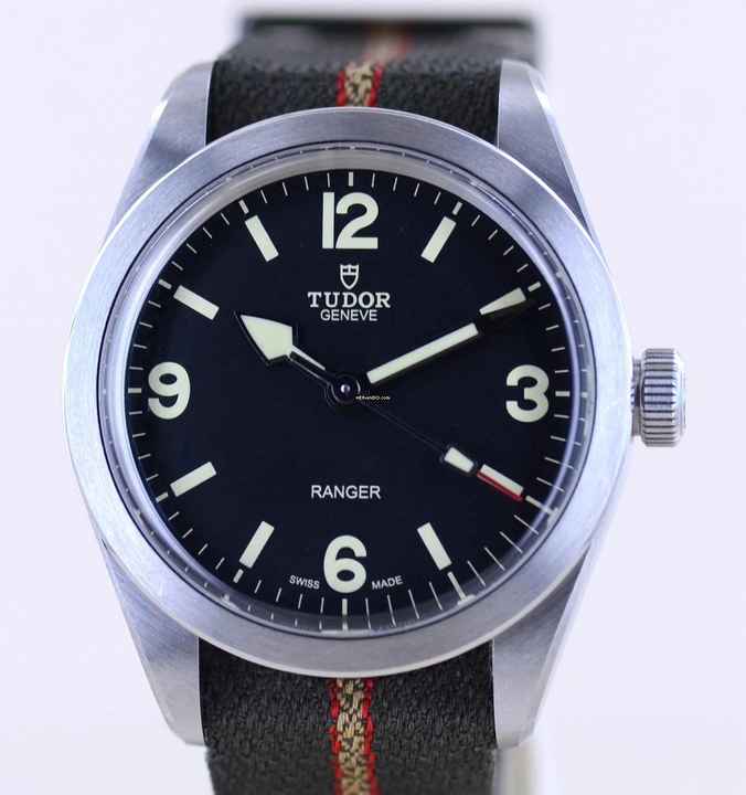  Tudor Prince Date Oyster Prince Ranger black Top No-Date Natoband Automatic B+P </h1> 