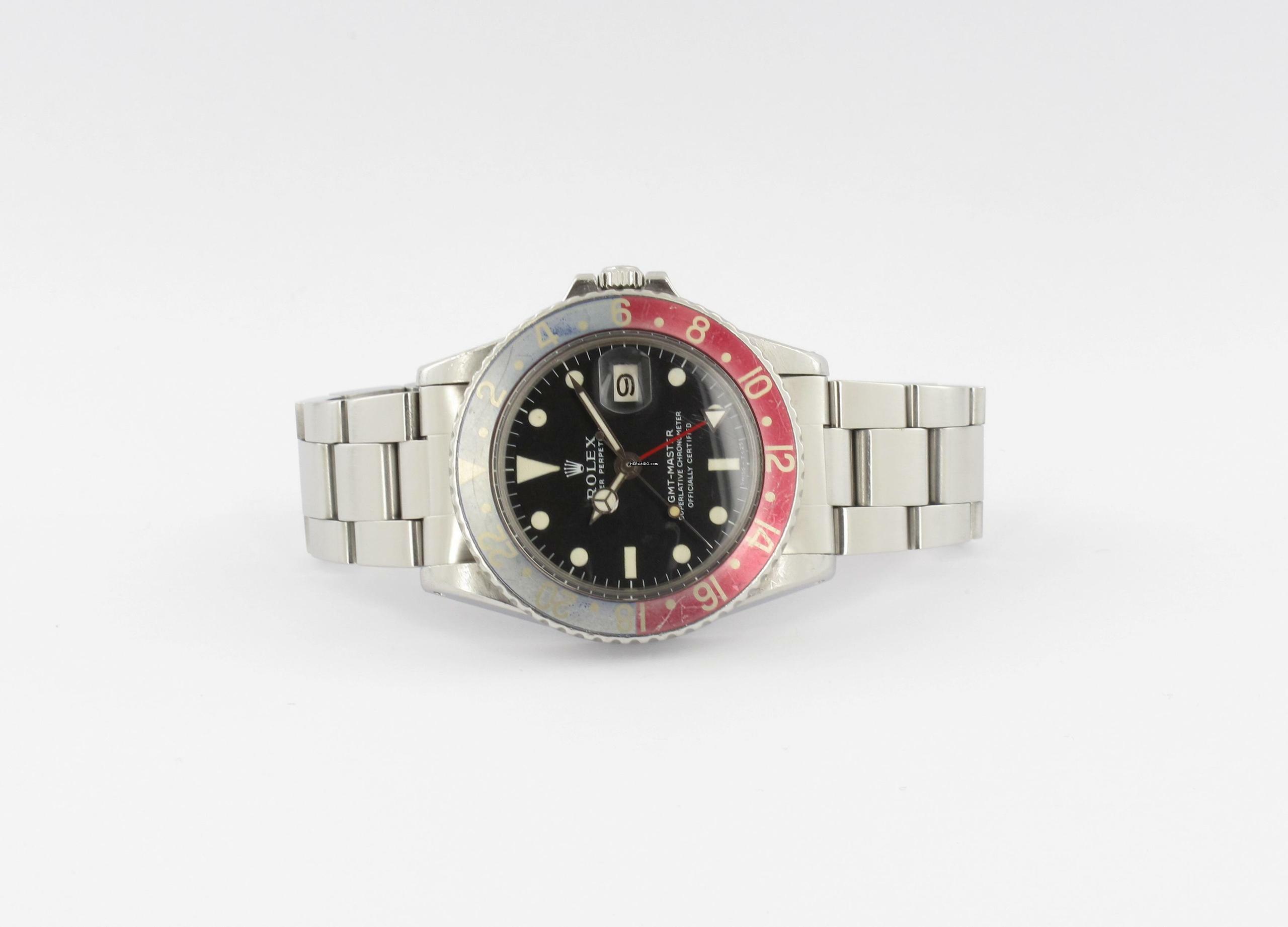 Thumbnail von Rolex GMT-Master Long E Unpolished Redback Insert