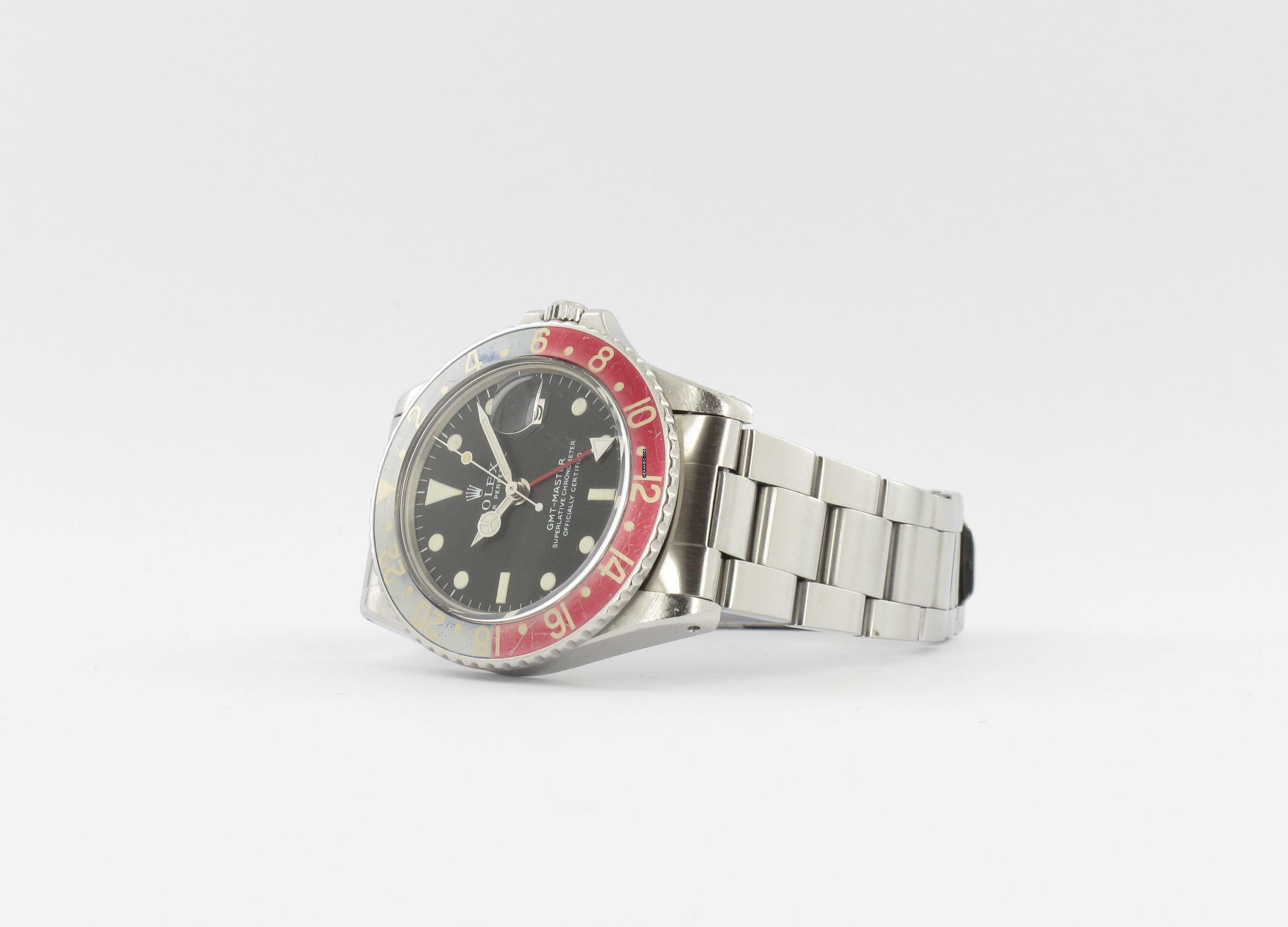 Thumbnail von Rolex GMT-Master Long E Unpolished Redback Insert