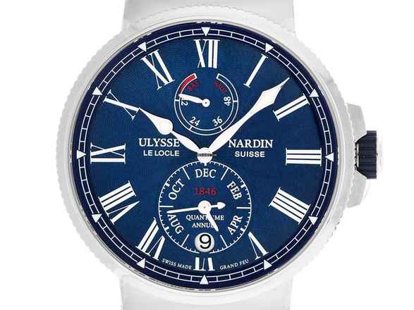 Ulysse Nardin Marine Chronometer Annual Calender Ref.1133-210/3 2024 Full Set Ungetragen 