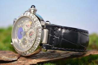 Thumbnail von Cartier Pasha Perpetual Tourbillon Automatik 10ct Diamanten </h1>