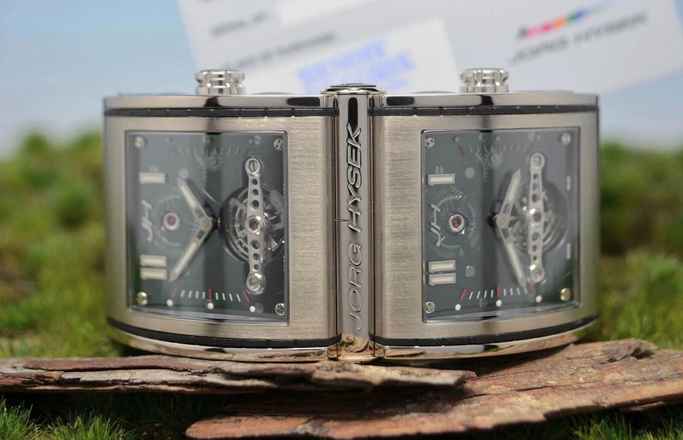  Jorg Hysek 18kt. Weißgold XX-Ray Double Tourbillon NP 340.000,00 </h1> 
