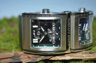 Thumbnail von Jorg Hysek 18kt. Weißgold XX-Ray Double Tourbillon NP 340.000,00 </h1>