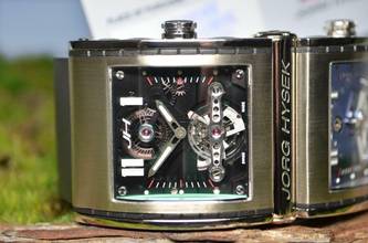 Thumbnail von Jorg Hysek 18kt. Weißgold XX-Ray Double Tourbillon NP 340.000,00 </h1>