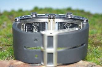 Thumbnail von Jorg Hysek 18kt. Weißgold XX-Ray Double Tourbillon NP 340.000,00 </h1>