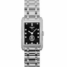 Thumbnail von Longines DolceVita L52554576 - DolceVita Quartz Black Dial Stainless Steel Ladies Watch </h1>