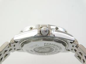 Thumbnail von Breitling Cockpit Lady B-Class / Cockpit Lady mit Perlmuttzifferblatt und Pilotband im Top Zustand </h1>