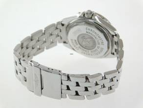 Thumbnail von Breitling Cockpit Lady B-Class / Cockpit Lady mit Perlmuttzifferblatt und Pilotband im Top Zustand </h1>