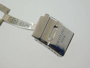 Thumbnail von Breitling Cockpit Lady B-Class / Cockpit Lady mit Perlmuttzifferblatt und Pilotband im Top Zustand </h1>