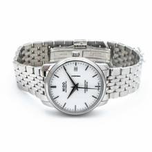 Thumbnail von Mido Baroncelli III M027.208.11.011.00 - Baroncelli III Automatic White Dial Stainless Steel Ladies Watch </h1>