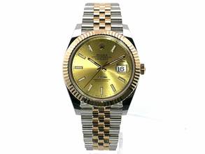  Rolex Datejust 41 Edelstahl Gelbgold 126333 Champagner Jubile </h1> 