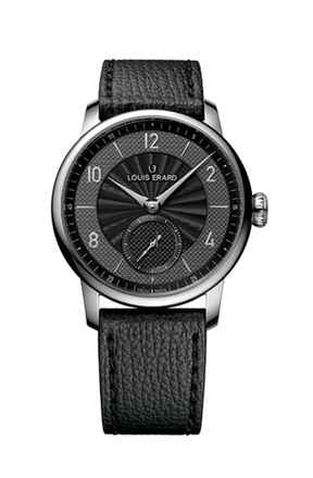  Louis Erard Petite Seconde Guilloché Anthracite Black  