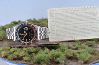 Thumbnail von Rolex GMT-Master Vintage GMT Master Pepsi Bakelite Radium von 1958 6542 </h1>