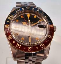Thumbnail von Rolex GMT-Master Vintage GMT Master Pepsi Bakelite Radium von 1958 6542 </h1>