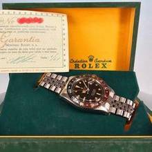 Thumbnail von Rolex GMT-Master Vintage GMT Master Pepsi Bakelite Radium von 1958 6542 </h1>