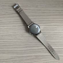 Thumbnail von Angelus Chronodato Triple date Exotic brown radium dial 1950’s </h1>