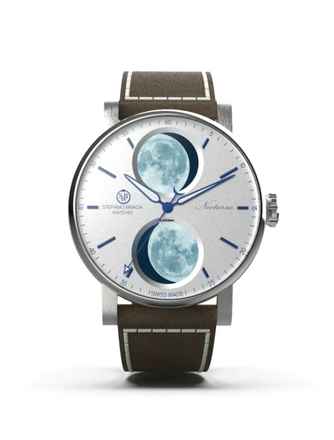  Stefano Braga Watches NOCTURNE MOONPHASE WHITE PRE-ORDER 