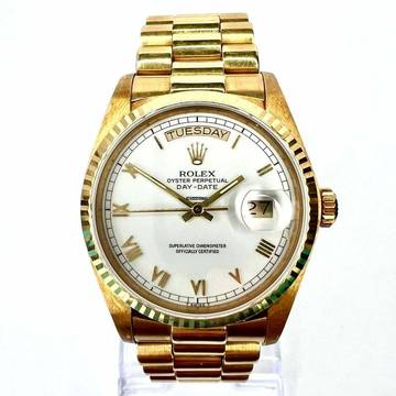  Rolex Day-Date 36 OYSTER PERPETUAL DAY-DATE Automatic 36mm 18K YG Watch </h1> 