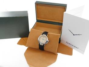 Thumbnail von Cartier Pasha Automatik 38 mm Herrenuhr mit Lederband im Top Zustand mit original Faltschließe </h1>