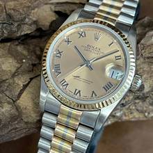 Thumbnail von Rolex Datejust 31 seltenes Model - TRIDOR - Ref. 68279