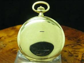 Thumbnail von A. Lange & Söhne 14kt 585 Gelbgold Savonette Taschenuhr / 3-deckel Gold </h1>