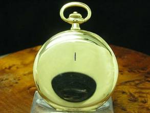 Thumbnail von A. Lange & Söhne 14kt 585 Gelbgold Savonette Taschenuhr / 3-deckel Gold </h1>