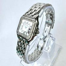 Thumbnail von Cartier Panthère Quartz 23mm 18K White Gold 0.35TCW DIAMOND Watch </h1>