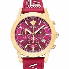 Thumbnail von Versace VELT01421 - Quartz Red Dial Stainless Steel Men's Watch </h1>