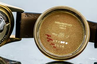 Thumbnail von Patek Philippe Calatrava very rare 2526 | 1953 Mark I | Enamel Dial | Caliber PP 12-600AT </h1>