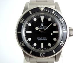 Thumbnail von Rolex Submariner (No Date) Maxi Dial MK I / Superdomed / fully serviced </h1>