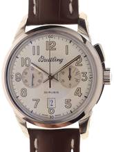 Thumbnail von Breitling Transocean Chronograph 1915 Gents manual wind Wristwatch Chronograph Transocean 1915 limited Edition 33 Rubis certified Chronometre Ref. AB1411 </h1>