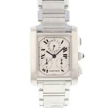 Thumbnail von Cartier Tank Française Chronoflex </h1>